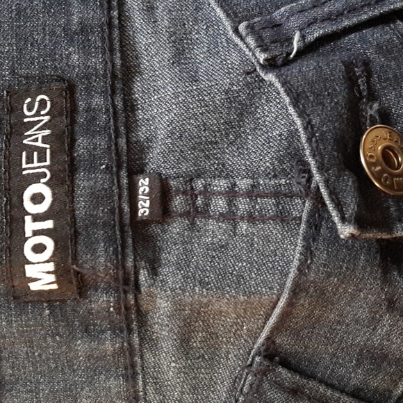 Men's Moto Slim Fit jeans. - Picture 3 of 4